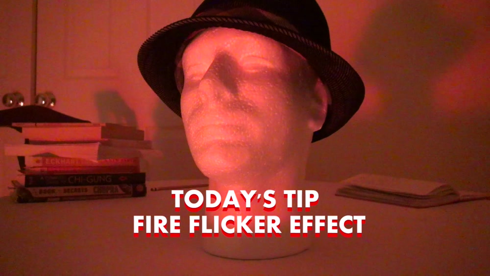 DIY Fire Flicker Effect