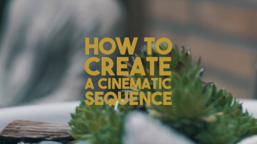 HOW TO CREATE A CINEMATIC SEQUENCE