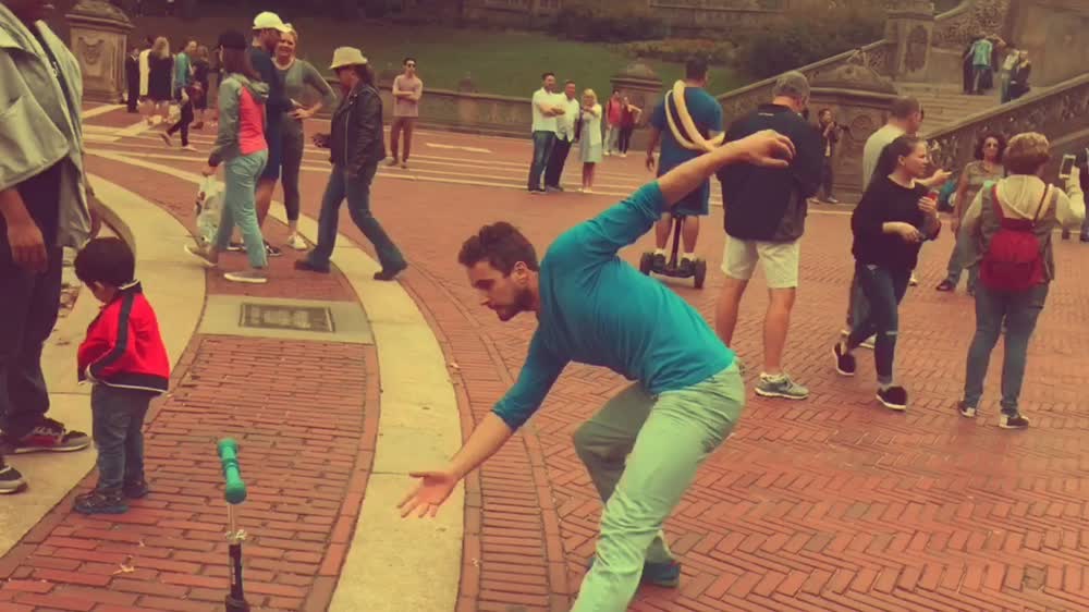 Pedestrian Wanderlust Bethesda Fountain Group Shoot