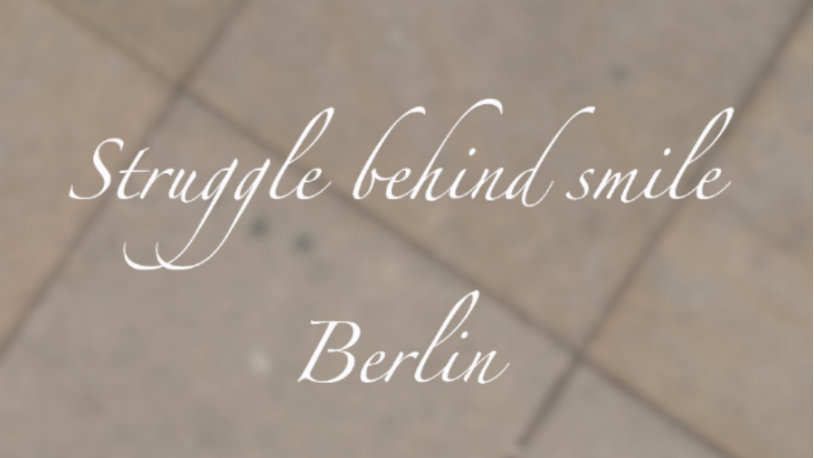 Struggle behind smile