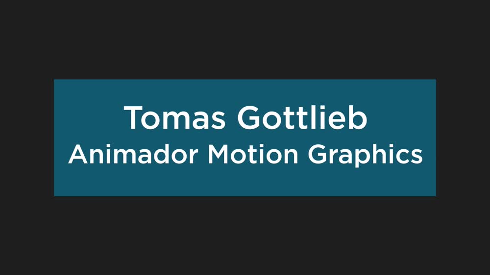 Tomas Gottlieb reel motion graphics